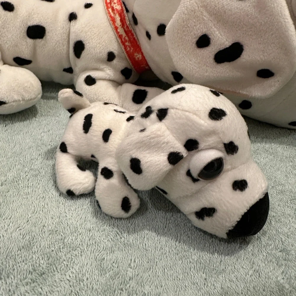 The Dog Artlist Collection Dalmation Plush 20” Play Along 2002 Big Head Collar - Picture 2 of 13